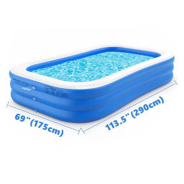 SUMMATES Inflatable Swimming Pool